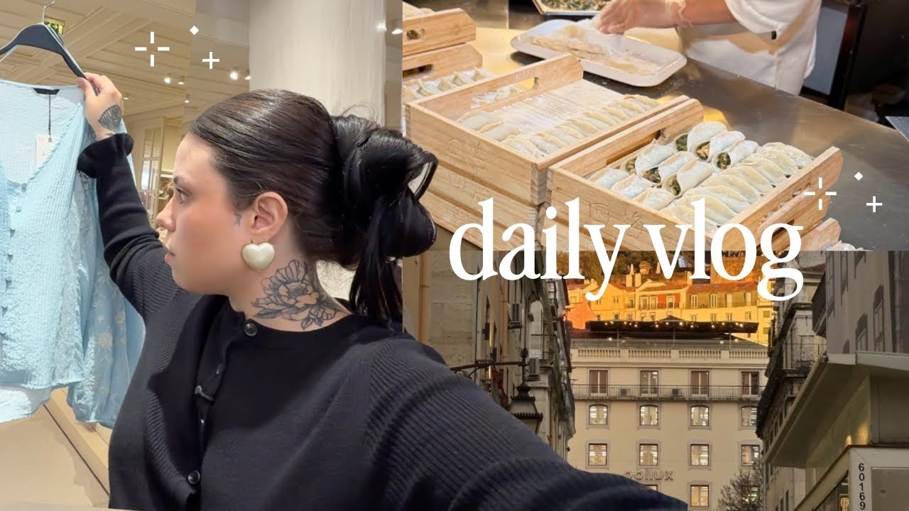 sendo mais paciente comigo mesma, fazendo comprinhas pro verão, andando pela cidade, dumplings, etc.