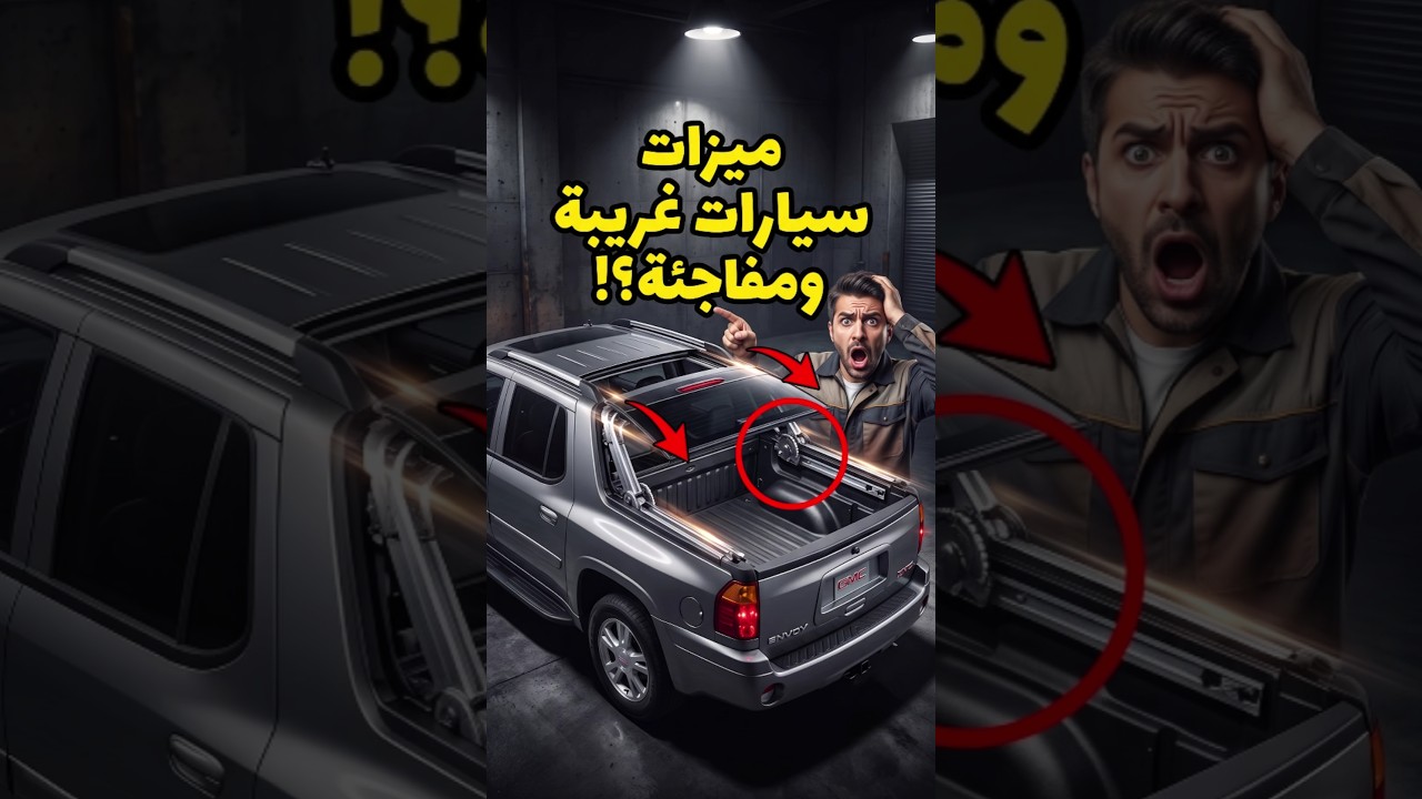 أغرب ميزات السيارات 😳