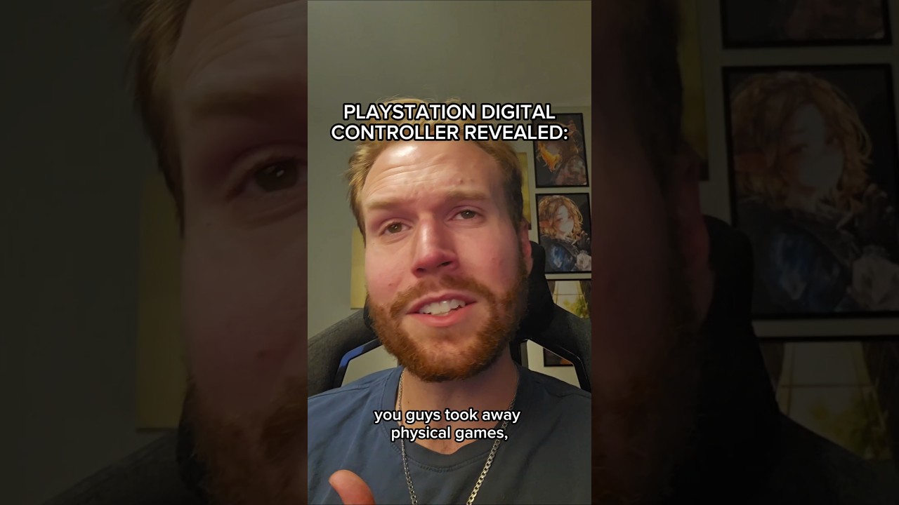PLAYSTATION DIGITAL CONTROLLER REVEALED #shorts - Published by jacobweeby