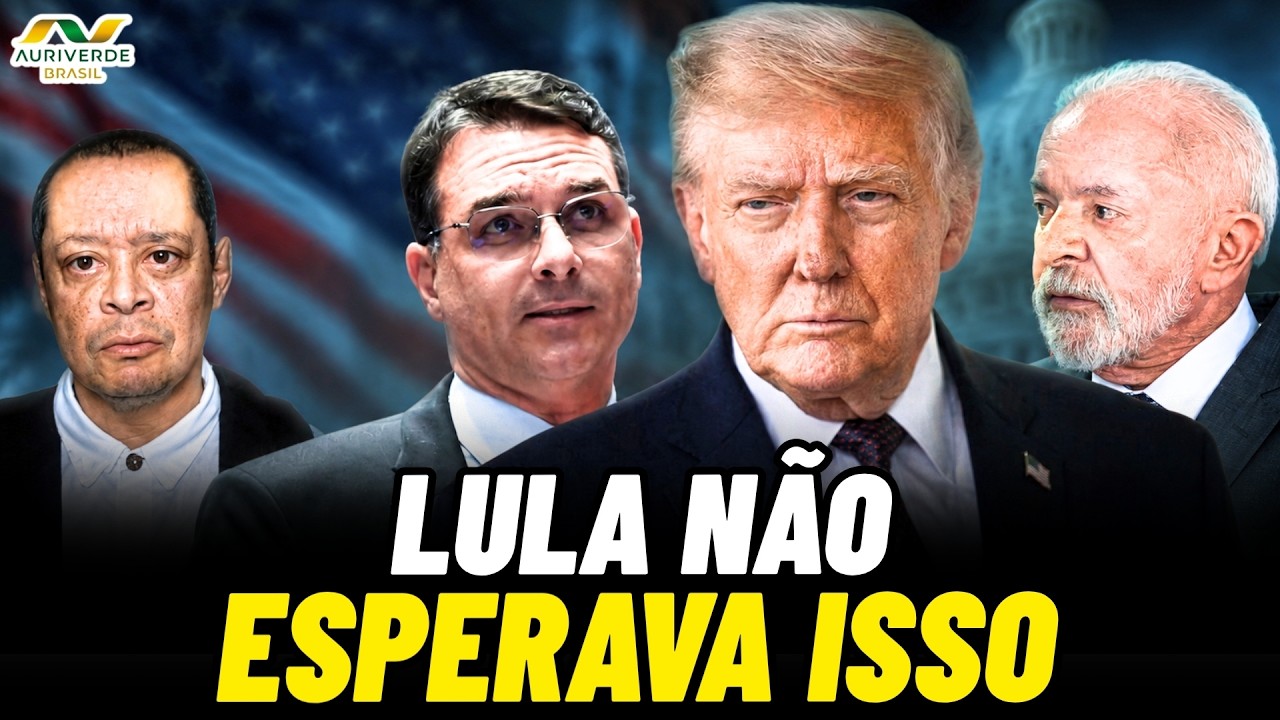 O verdadeiro motivo da viagem de Flávio aos Estados Unidos