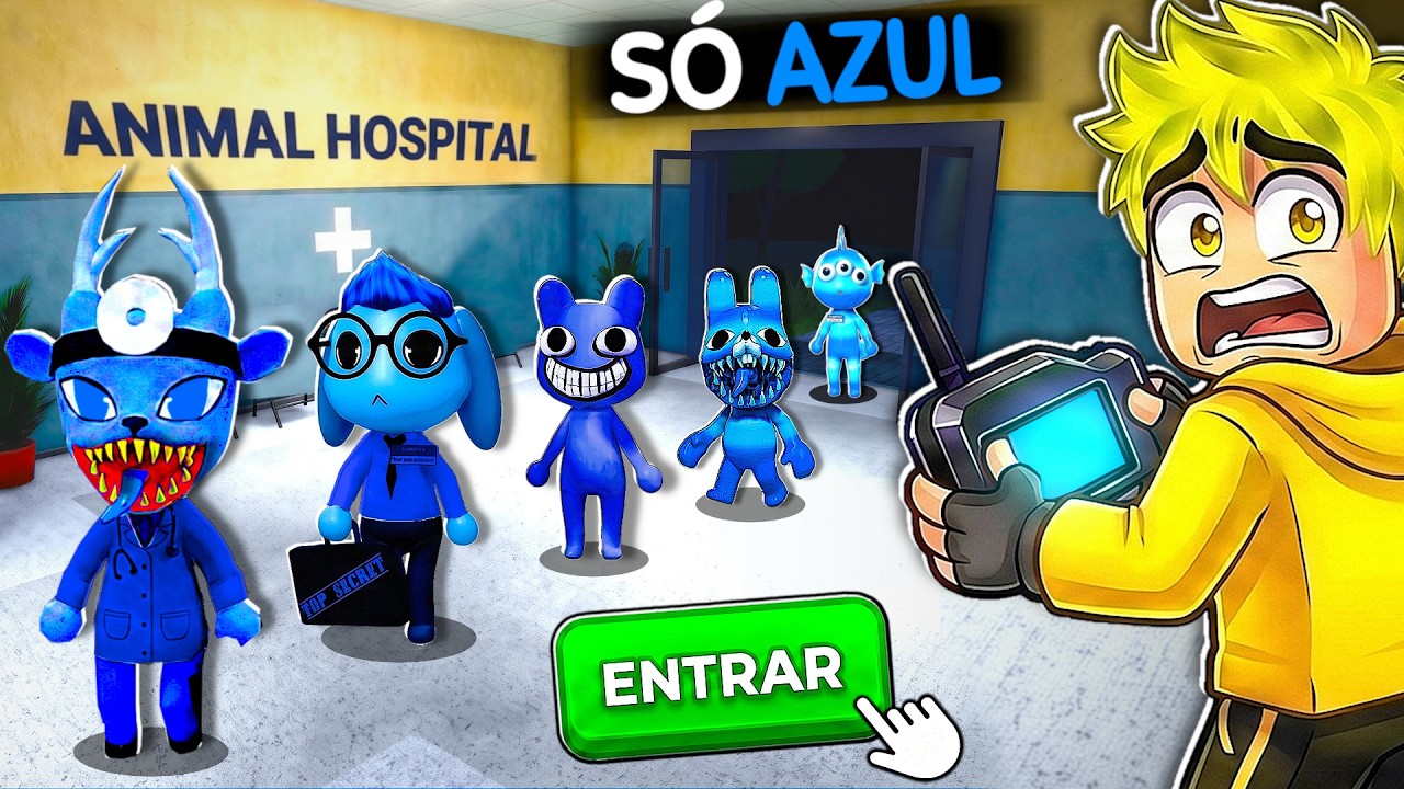0 a 10 TURNOS SÓ ANOMALIAS AZUL NO HOSPITAL DE ANIMAIS - DESAFIO