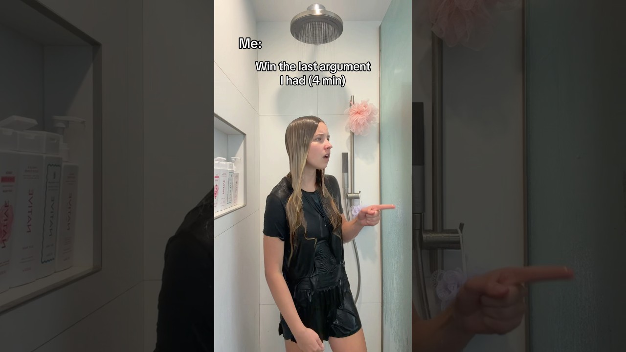 Why I take so long in the shower😂🤣#shorts #shortsfeed #tiktok #adiaava #funny #youtube #relatable