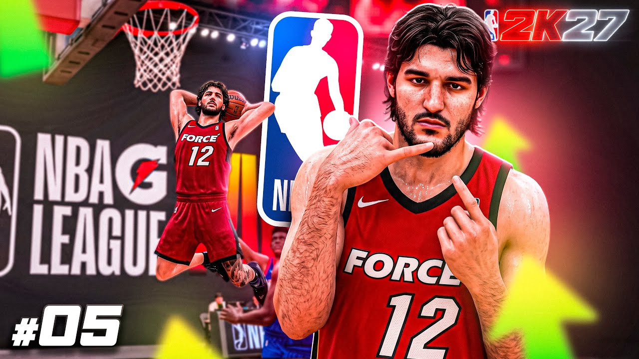 ESSE JOGO GARANTIU MEU LUGAR NO DRAFT | NBA 2K27 Modo Carreira (Ep.5)