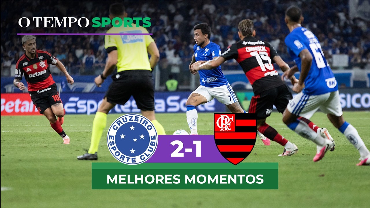 OS MELHORES MOMENTOS DE CRUZEIRO 2 X 1 FLAMENGO