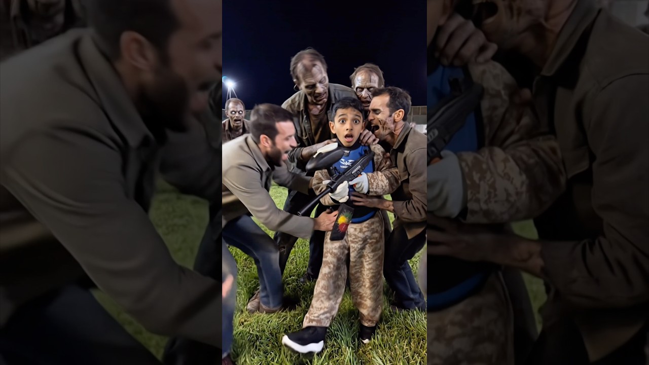 الاب يحمي عياله من الزومبي #اكسبلور #السعودية #ضحك #الكويت #funny #ترند