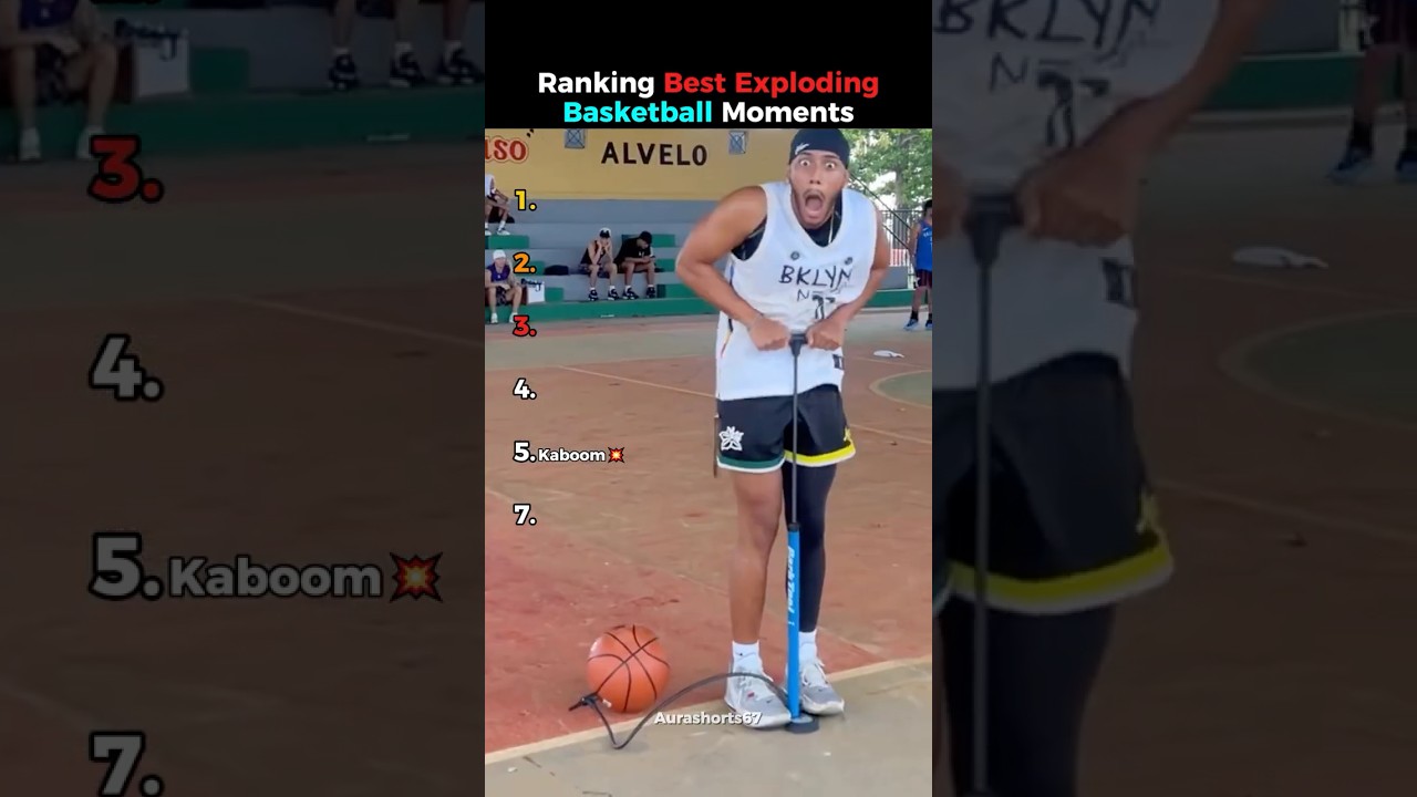 Ranking Best Exploding Basketball Moments🤣