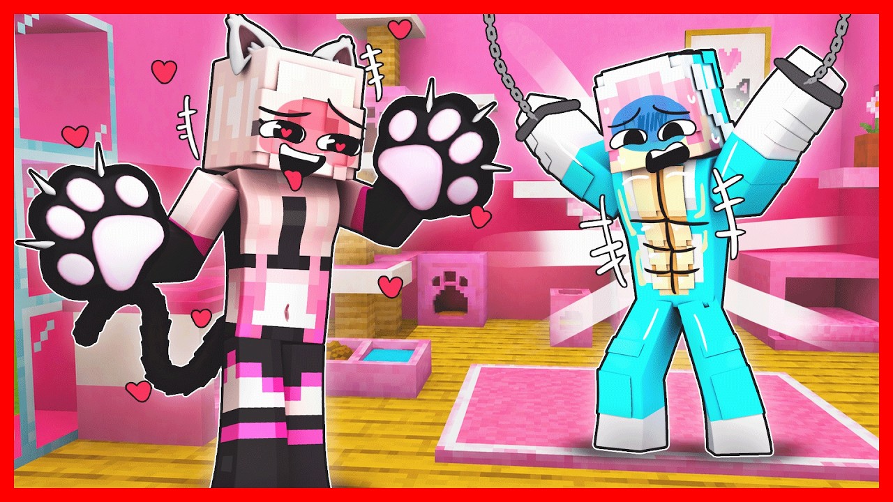 MOMON BERUBAH MENJADI MANUSIA KUCING DAN MENANGKAP ATUN !! Feat @sapipurba Minecraft