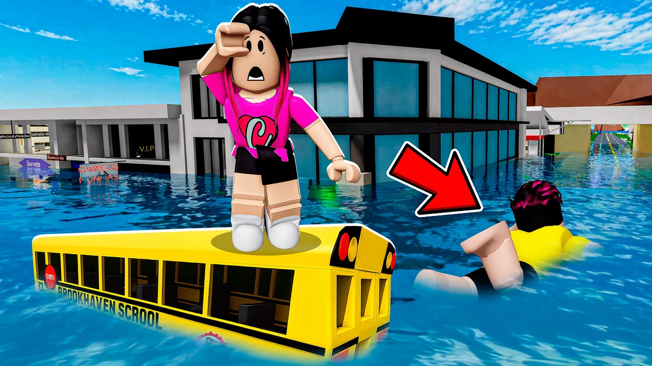 O ALAGAMENTO LEVOU MEUS BEBÊS EMBORA DO BROOKHAVEN! *Perdi Eles?*