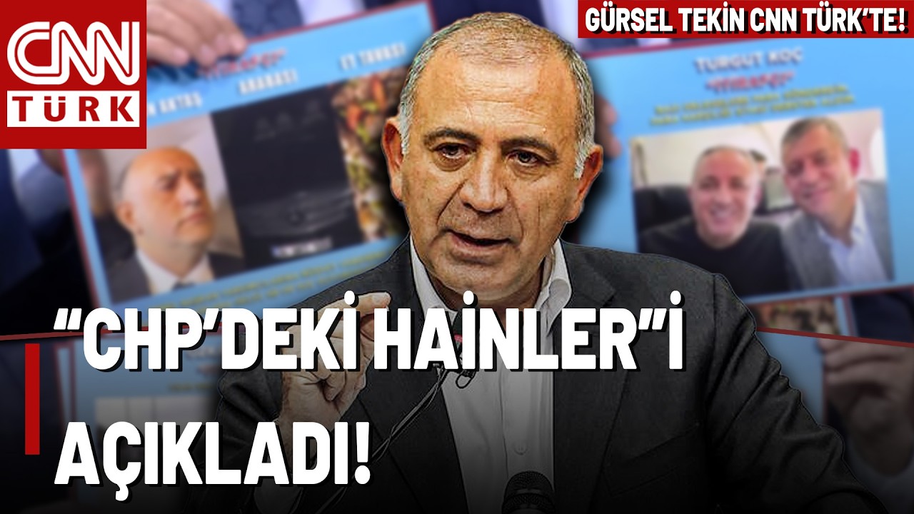 2. Kemal Kılıçdaroğlu Devri: Kimler Yanacak? Gürsel Tekin CNN TÜRK'te "CHP'deki Hainler"i Açıkladı!