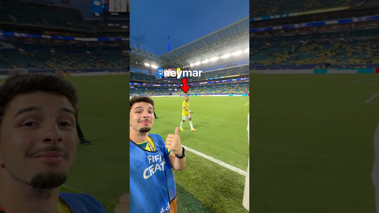 Eu conheci o Neymar #ad #fifaworldcup