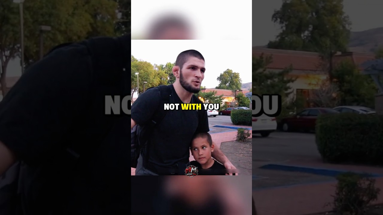 Why Did Khabib Refuse To Take A Picture With This Fan? 🦅📸