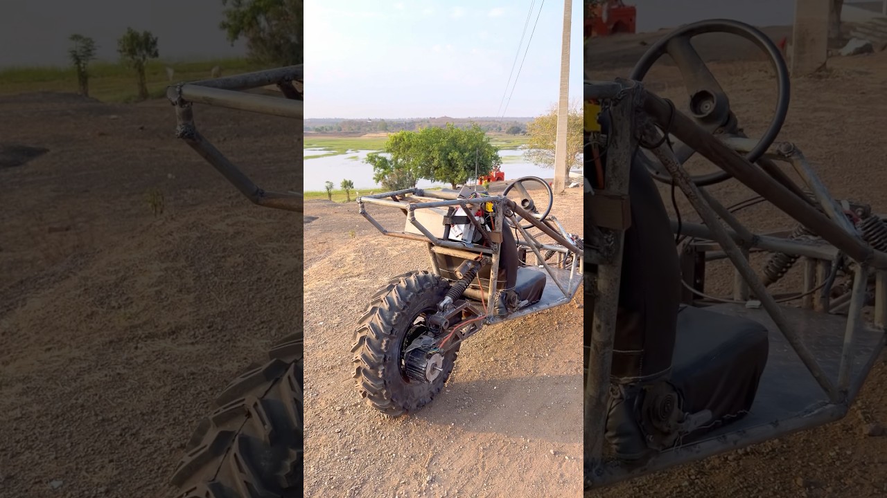 Motor change करूँ? #vishalskater #homemadeproject #reversetrike #3wheelscar #minivlog #test
