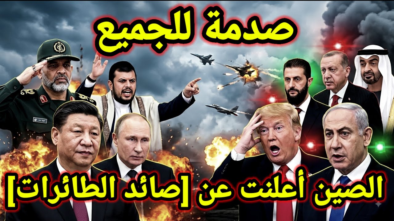 مفاجأة 👈 إيران تبدأ التصعيد وتقصف الإمارات والصين تفاجئ الجميع بسلاح استراتيجي واليمن وسوريا