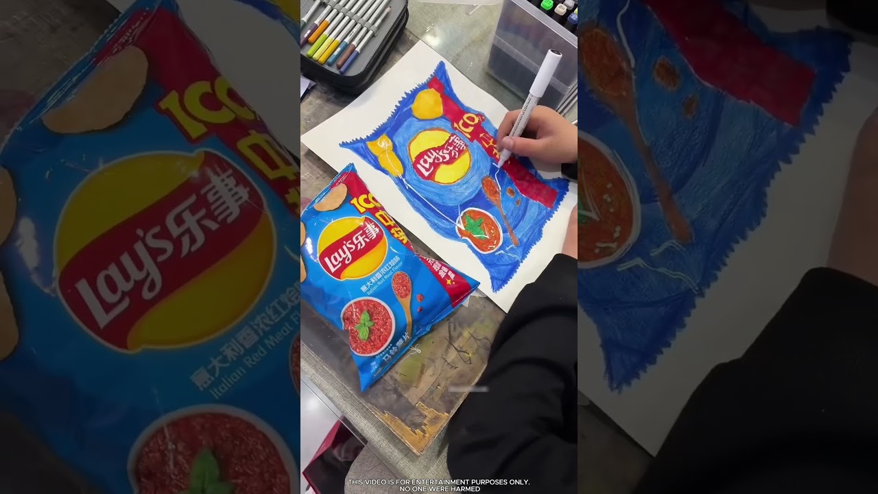 الولد طلع رسام محترف #viral