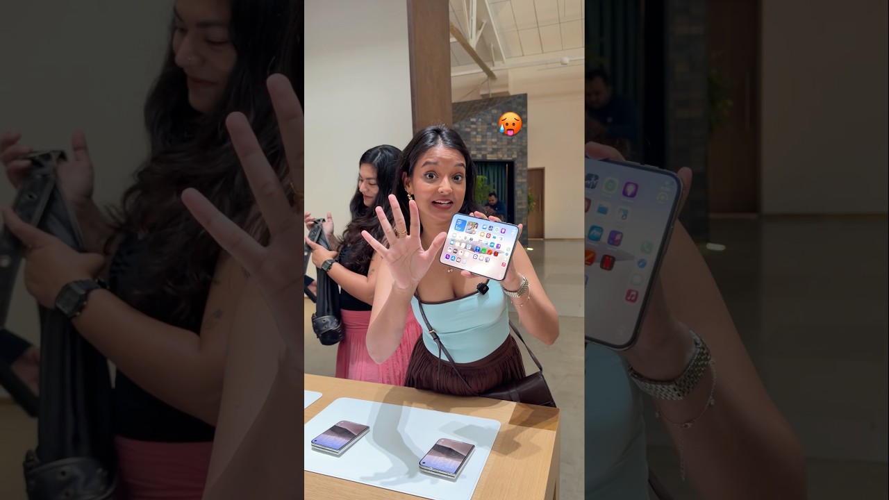 iPhone Duo ❌ for Small Girlies?🫪😱first impressions! #iphoneduo #apple #iphone