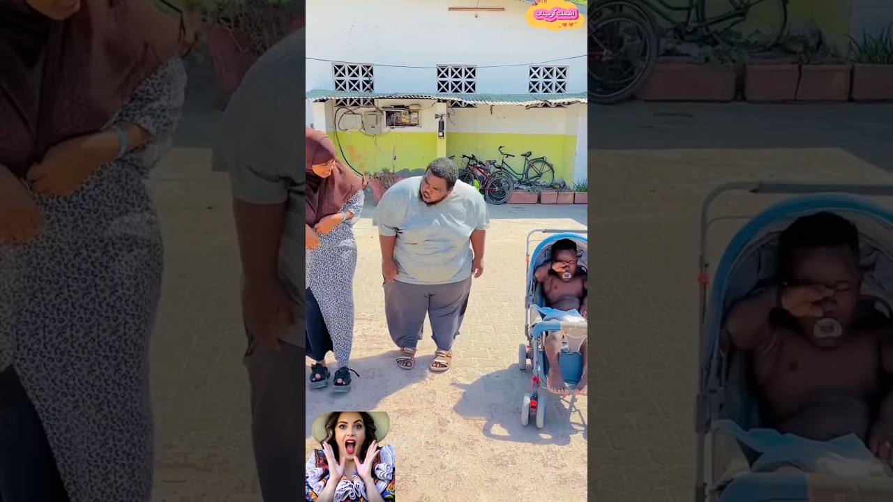 وجدوا طفل يبكي ولكن تصرفه غريب😂#اكسبلور #funny #كوميديات #comedy
