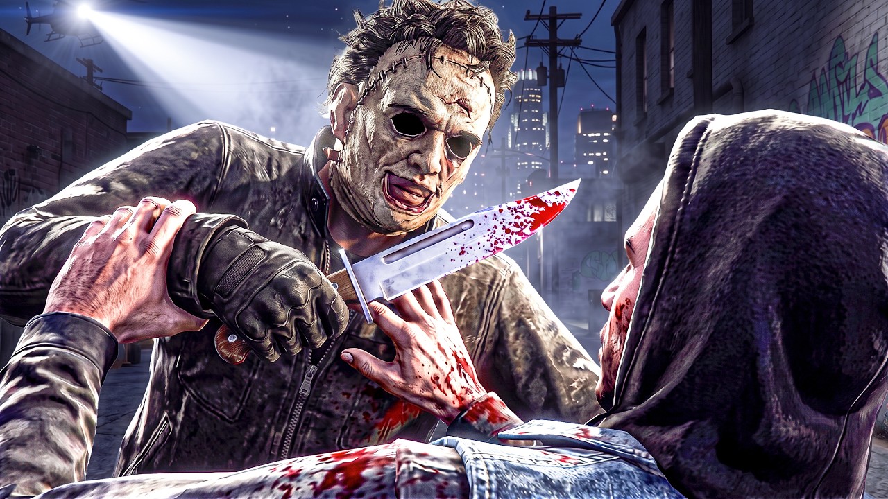 EU ME TORNEI UM SERIAL KILLER NO GTA 5 REALISTA!!!