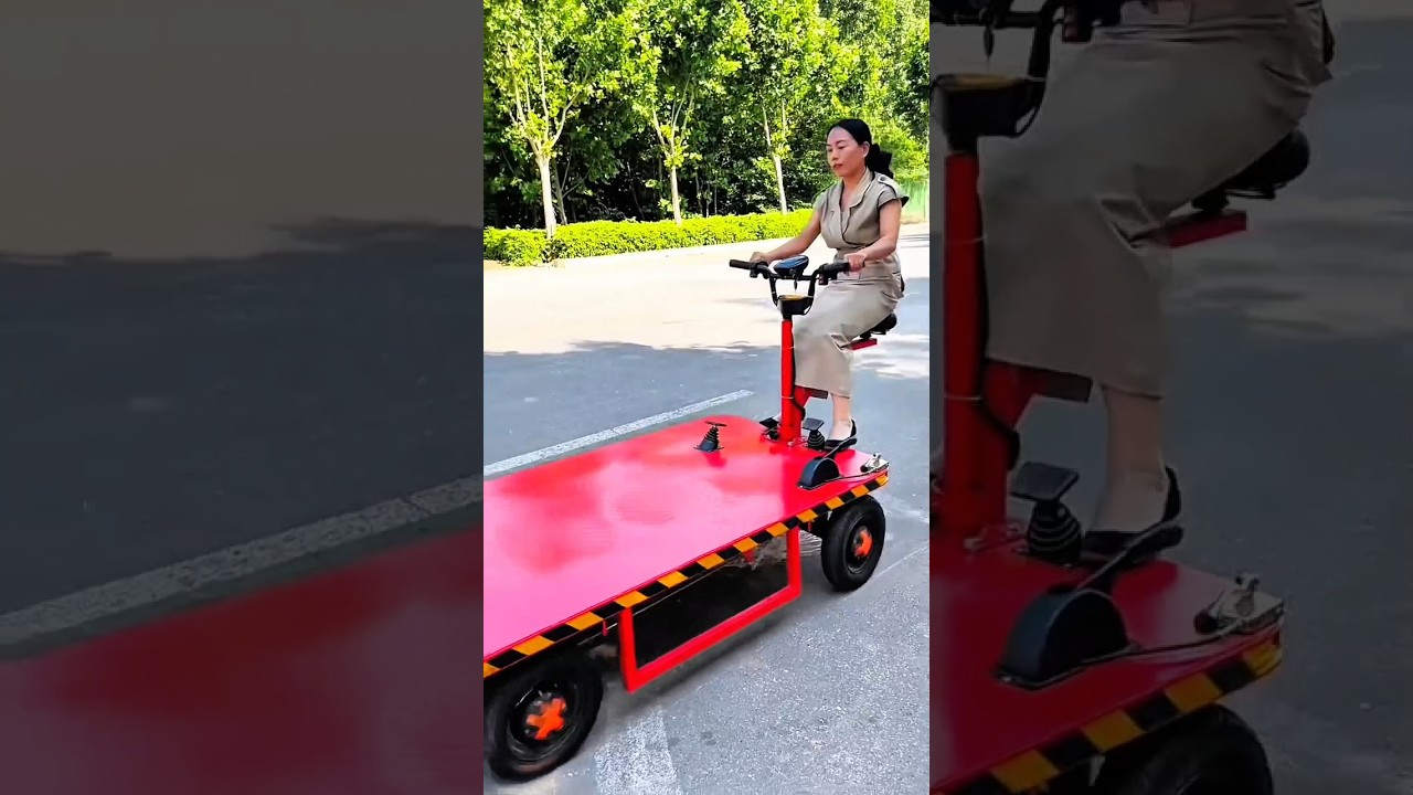 Veículo Incrível para Dirigir em 🚀🛴Pé!
