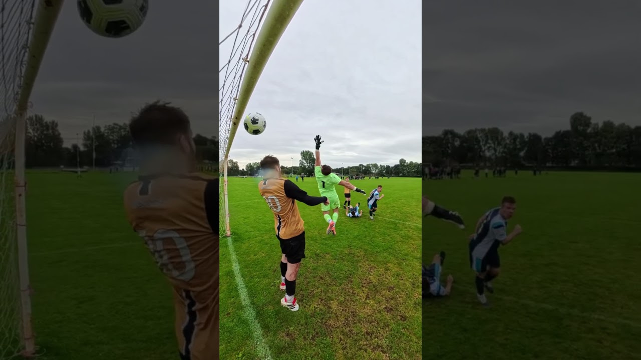 Sunday morning chaos, what an own goal 🫣👀😂 #owngoal #football #soccer #goalkeeper
