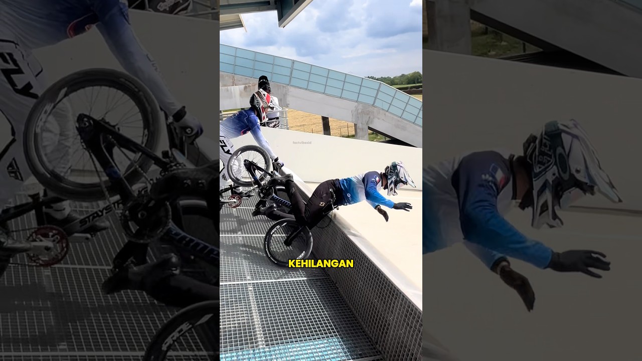 Jangan Ajak Keluargamu Menonton Ketika Ketika Kamu Balapan BMX!! 😱🚴 #ytshorts #shorts #bike #bmx