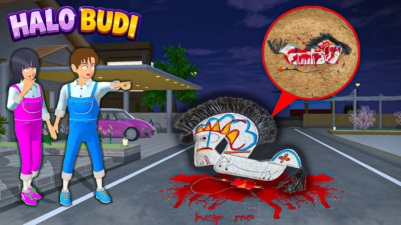 Yuta Mio Panik! Ada Kuda Lumping Raksasa Berlumuran Darah Muncul Di Depan Rumah😱