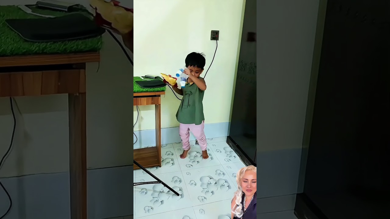¡Mira lo que hizo el papá. para que dejara los dulces! 😮  #Niños #Papá #Bebés #Familia #viral