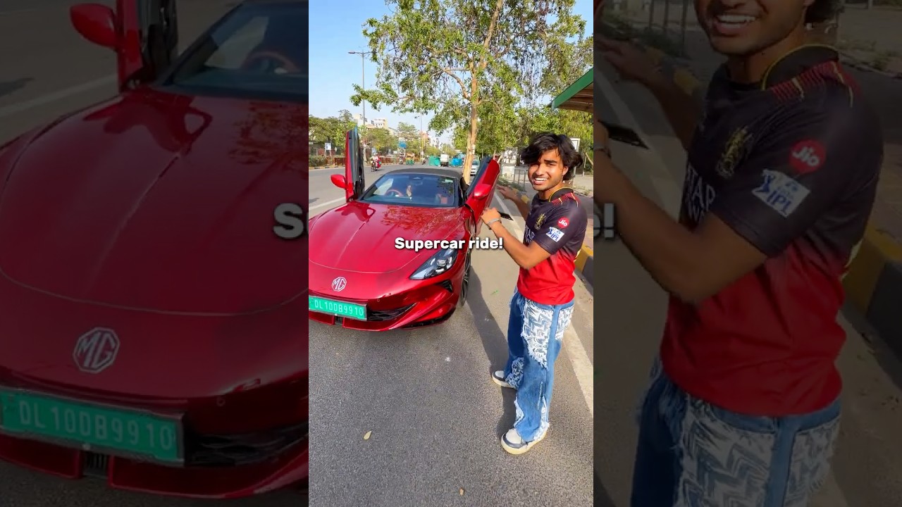 Free Supercar Ride