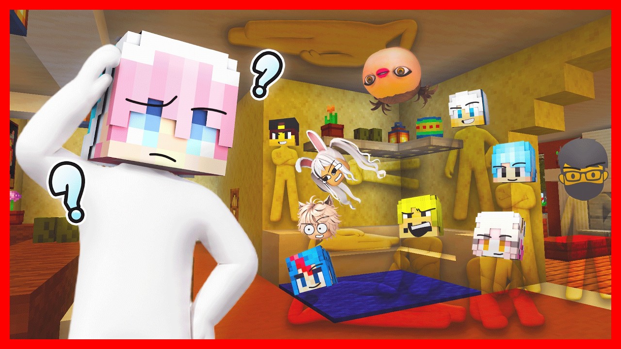 MEGA COLLABS HIDE AND SEEK !! SEMUANYA JAGO BANGET BERMAIN MECCHA CHAMELEON !!