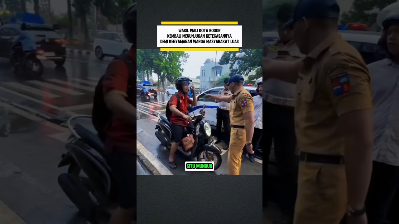 WAKIL WALIKOTA BOGOR KEMBALI MENUNJUKAN KETEGASANNYA DEMI KENYAMANAN WARGA MASYARAKAT LUAS 🔥