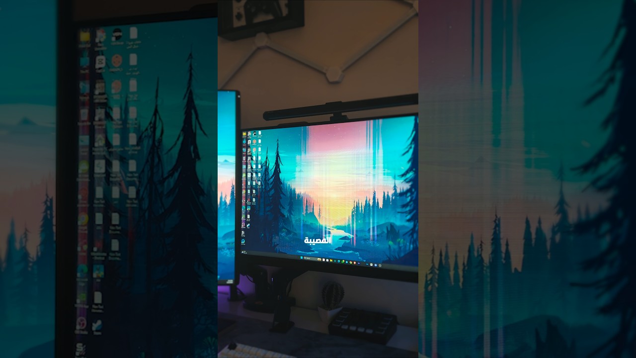 الشاشه بتعتي خربت فجأه 😱#msi #tech #pc #setup #gaming