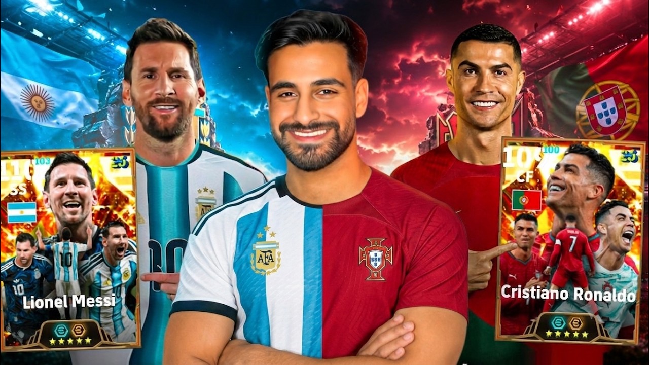 4ميسي ورونالدو مع بعض أخيراً ! 😱🔥 أقوى بكج في التاريخ!!!
