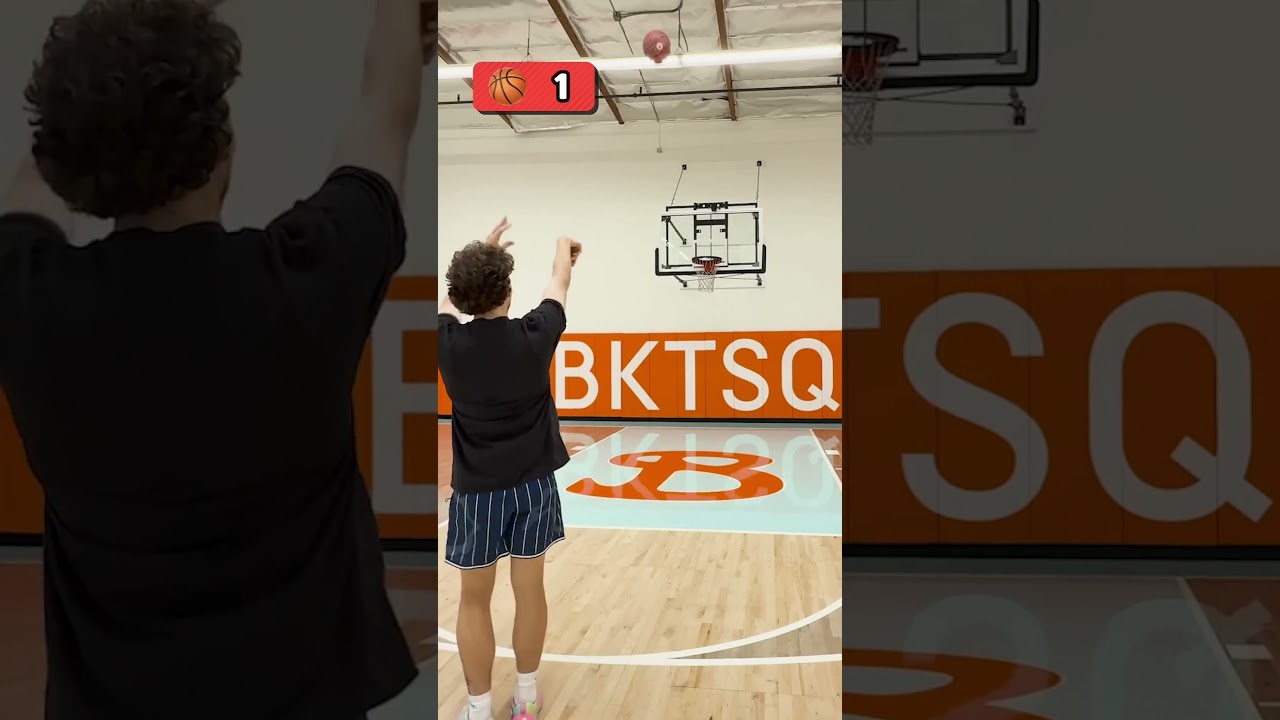 IMPOSSIBLE Basketball Shot🤯