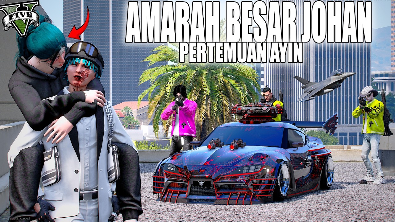 SEDIH !! KEGAGALAN JOHAN MENJADI AYAH !! KEGILAAN MOBIL KILLER SUPRA !! GTA5 ROLEPLAY