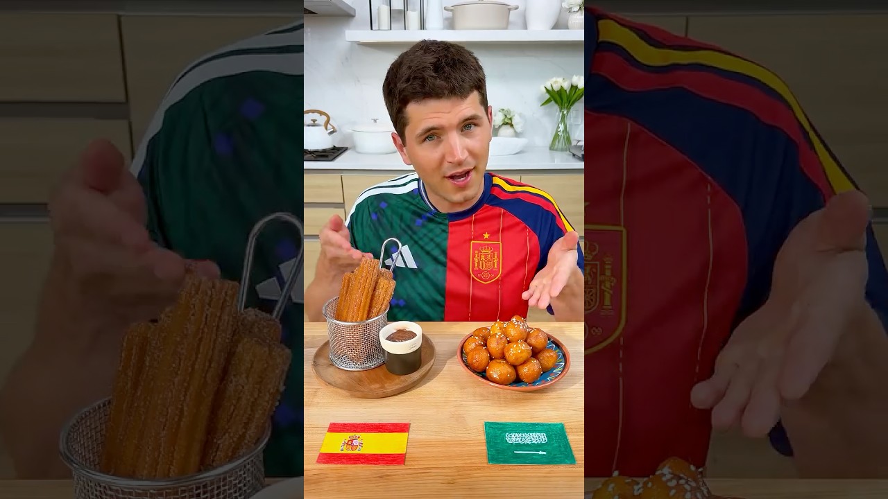 Spain vs Saudi Arabia Food