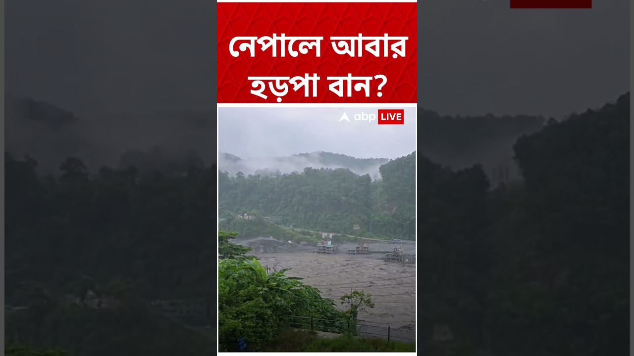 ভূতকোশী নদীতে ফের এল হড়পা বান? #shorts #abpananda । Nepal Flood 2026