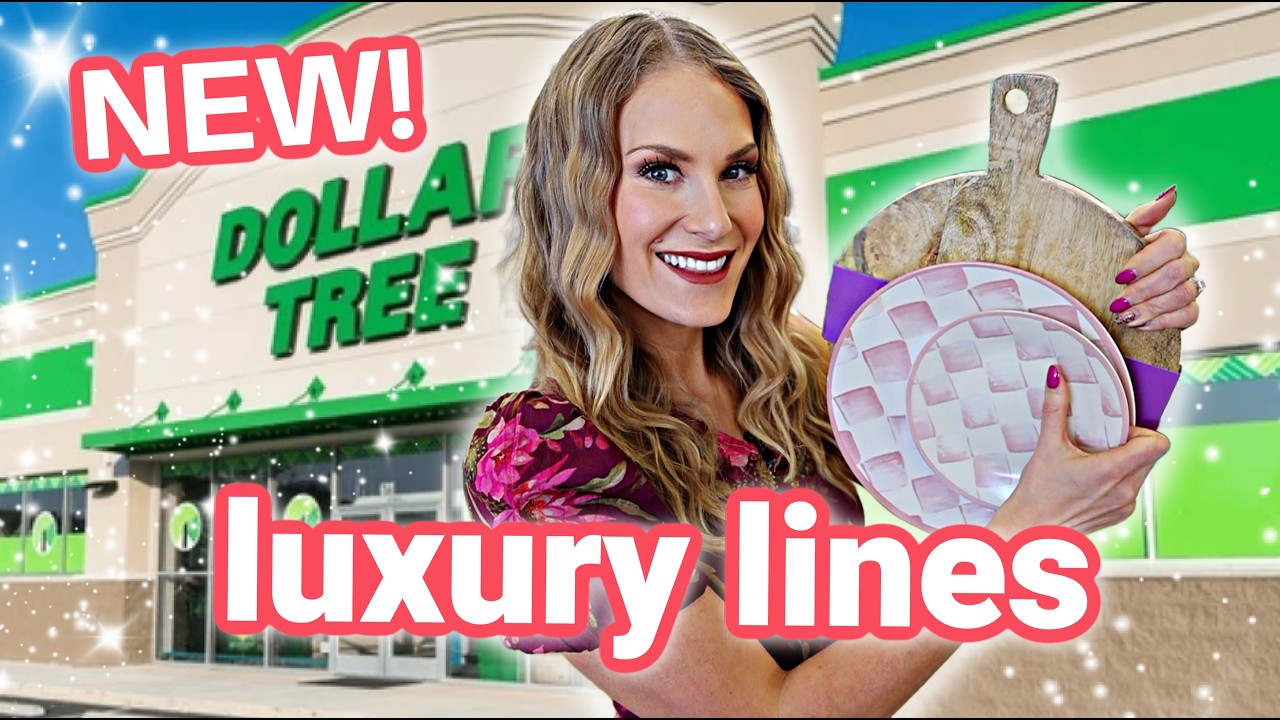 Dollar Tree JUST Released Luxury Brands! ✨ Pottery Barn, MacKenzie Childs & Ulta Dupes!