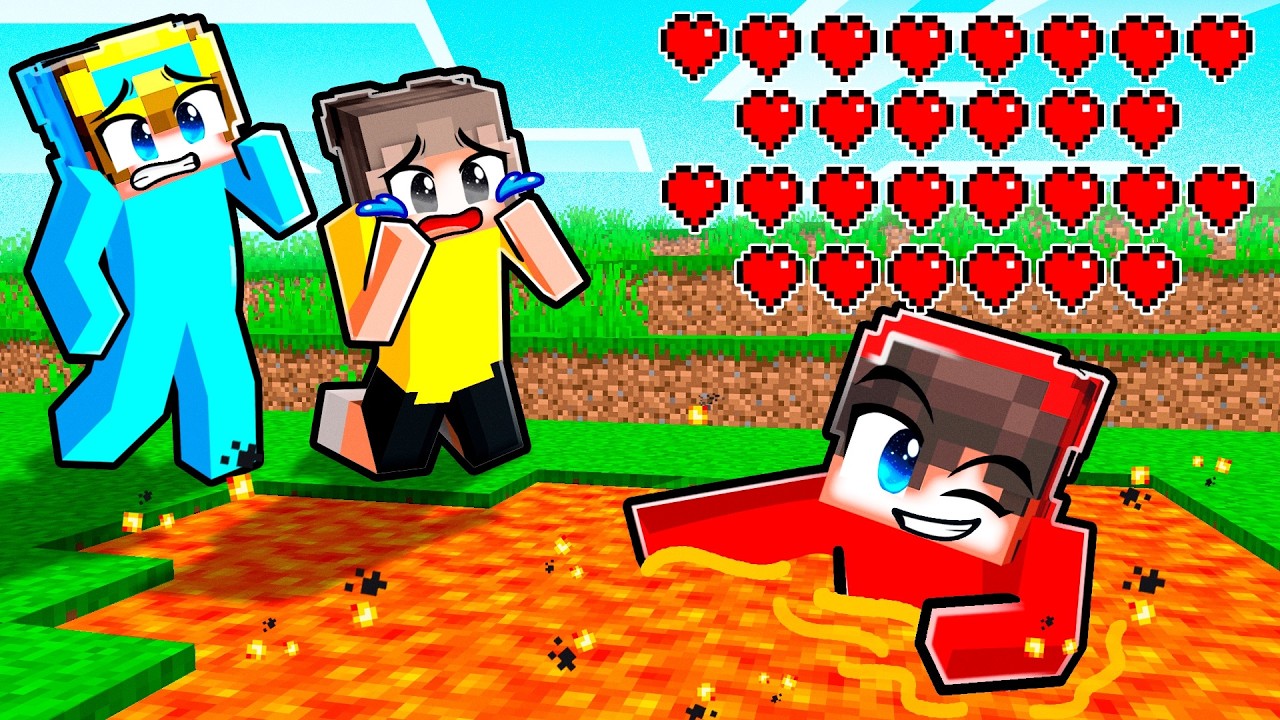 I Pranked My Friends with 1,000,000 HEARTS in Minecraft! - Published by Cash