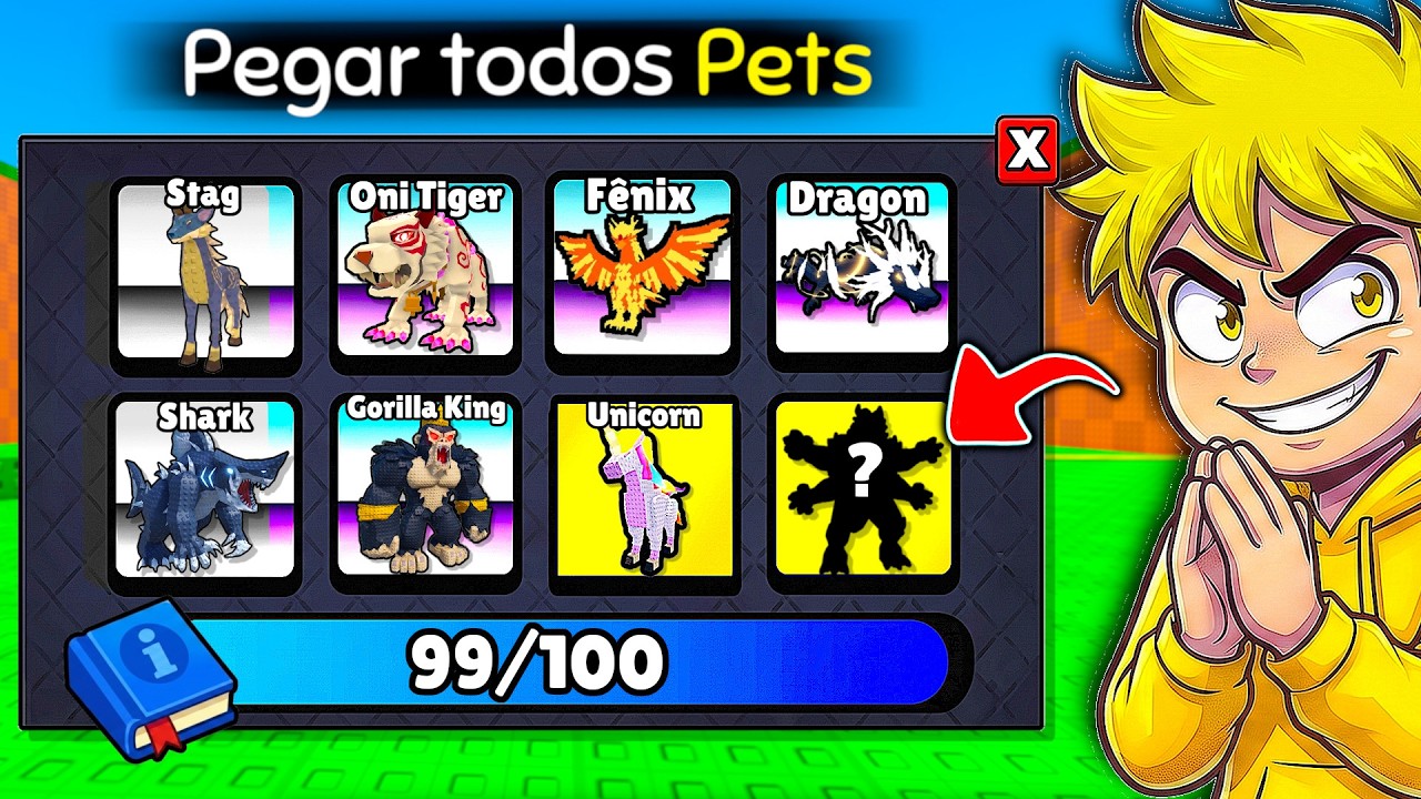 TODOS OS PETS DO ROUBE UM OVO EM APENAS 1 HORA - DESAFIO