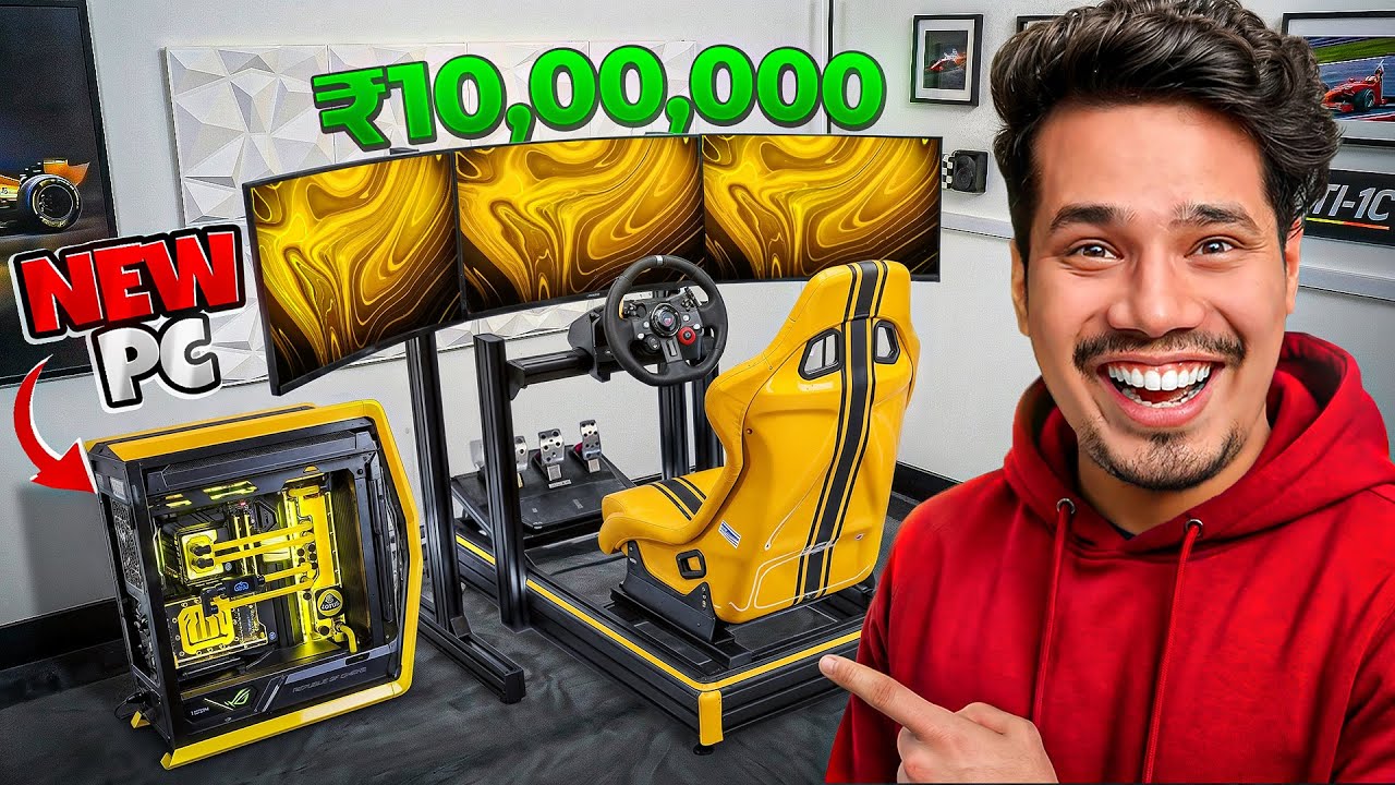 I BOUGHT A CUSTOM PC FOR MY RACING SIM 😱