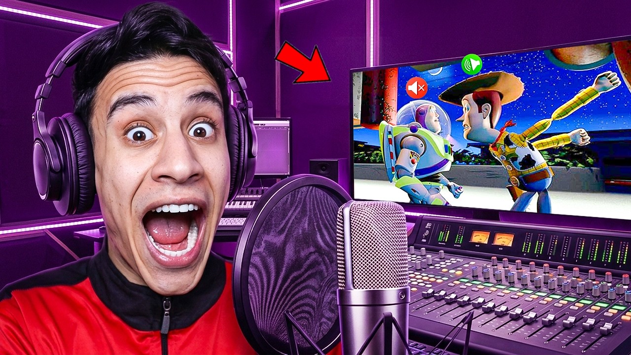 قررت أسيب اليوتيوب وأعمل أصوات أشهر كارتونات طفولتنا! 🎙️😂