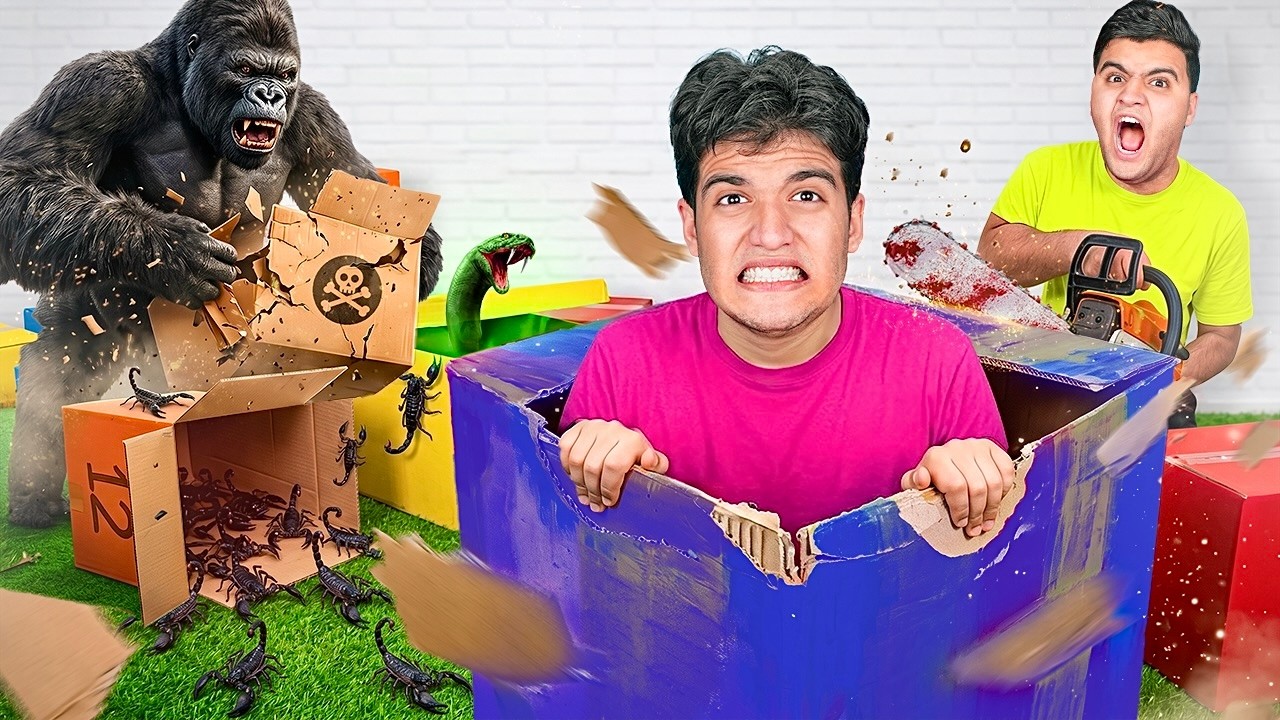 تحدي فتح 100 صندوق غامض ! 🤯 ( نهاية صادمة ) 😱💔