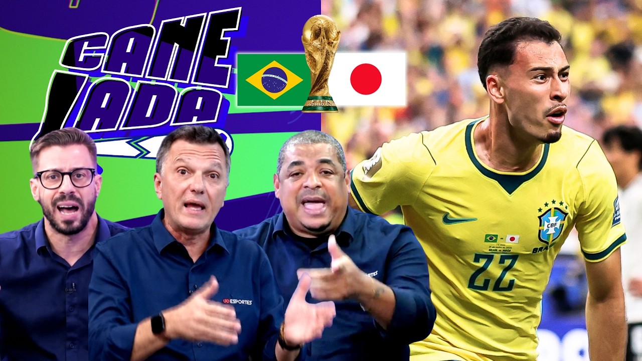 UFA! BRASIL VENCE O JAPÃO COM GOL NO ÚLTIMO MINUTO E AVANÇA ÀS OITAVAS DA COPA DO MUNDO! | CANELADA