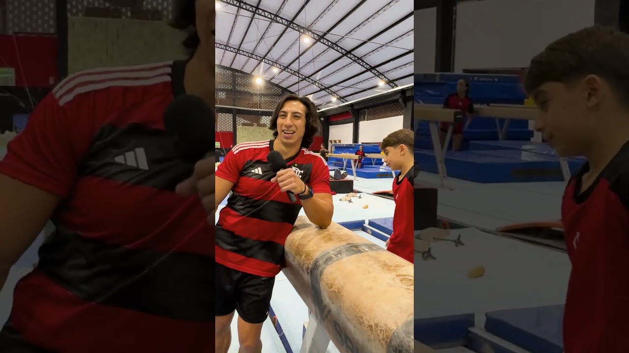 💪🖤❤️ Mini atletas do Flamengo surpreenderam! 🔥 #calistenia #desafio #flamengo