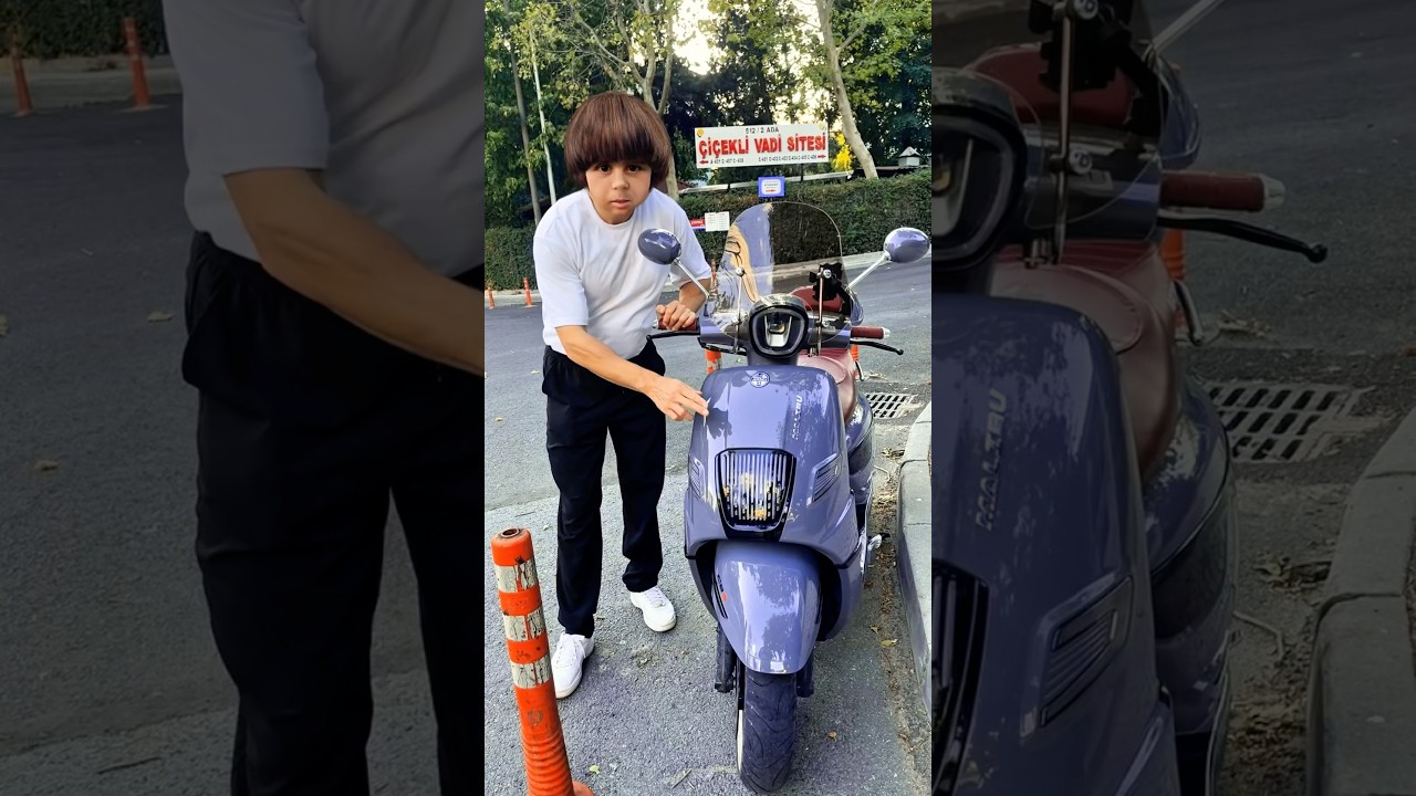 Motorun rengini değiştirdim