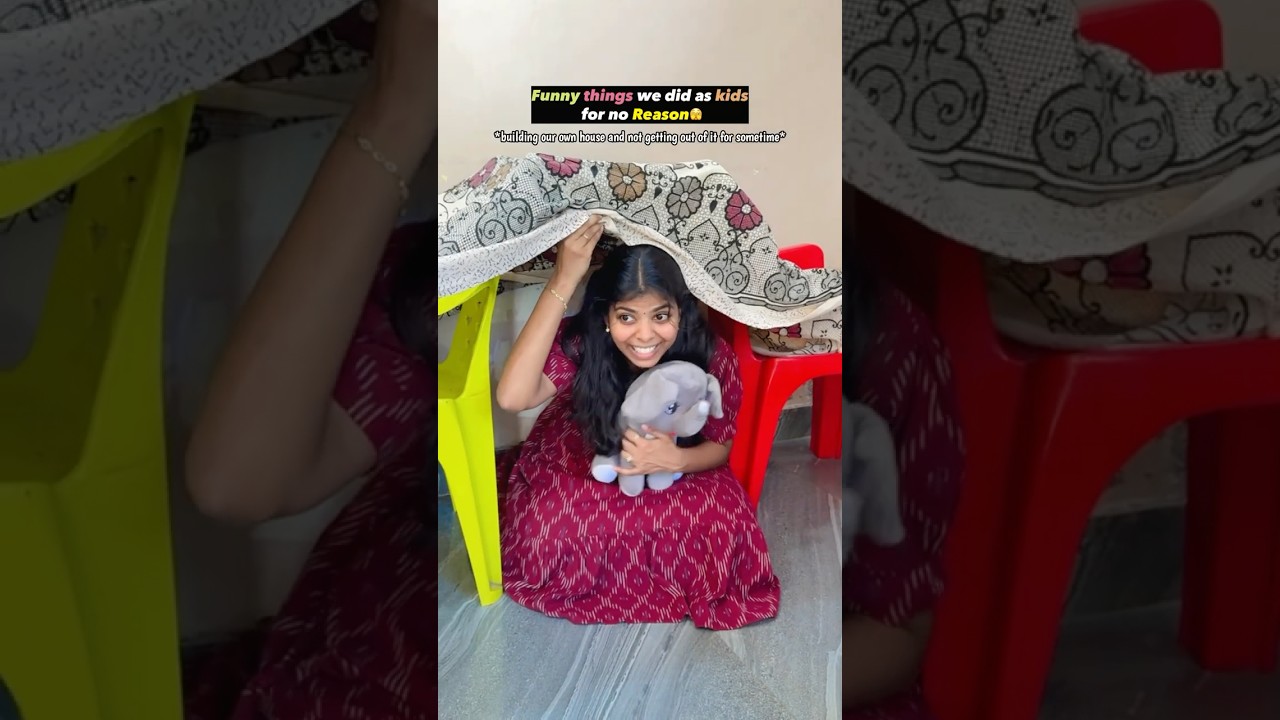 Funny things in childhood 🤪part-2#sharmilageorge #shorts