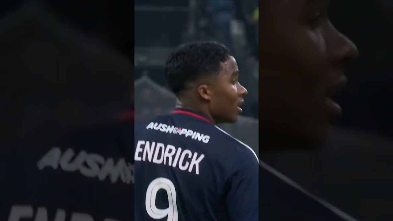 ENDRICK NÃO CABE no LYON