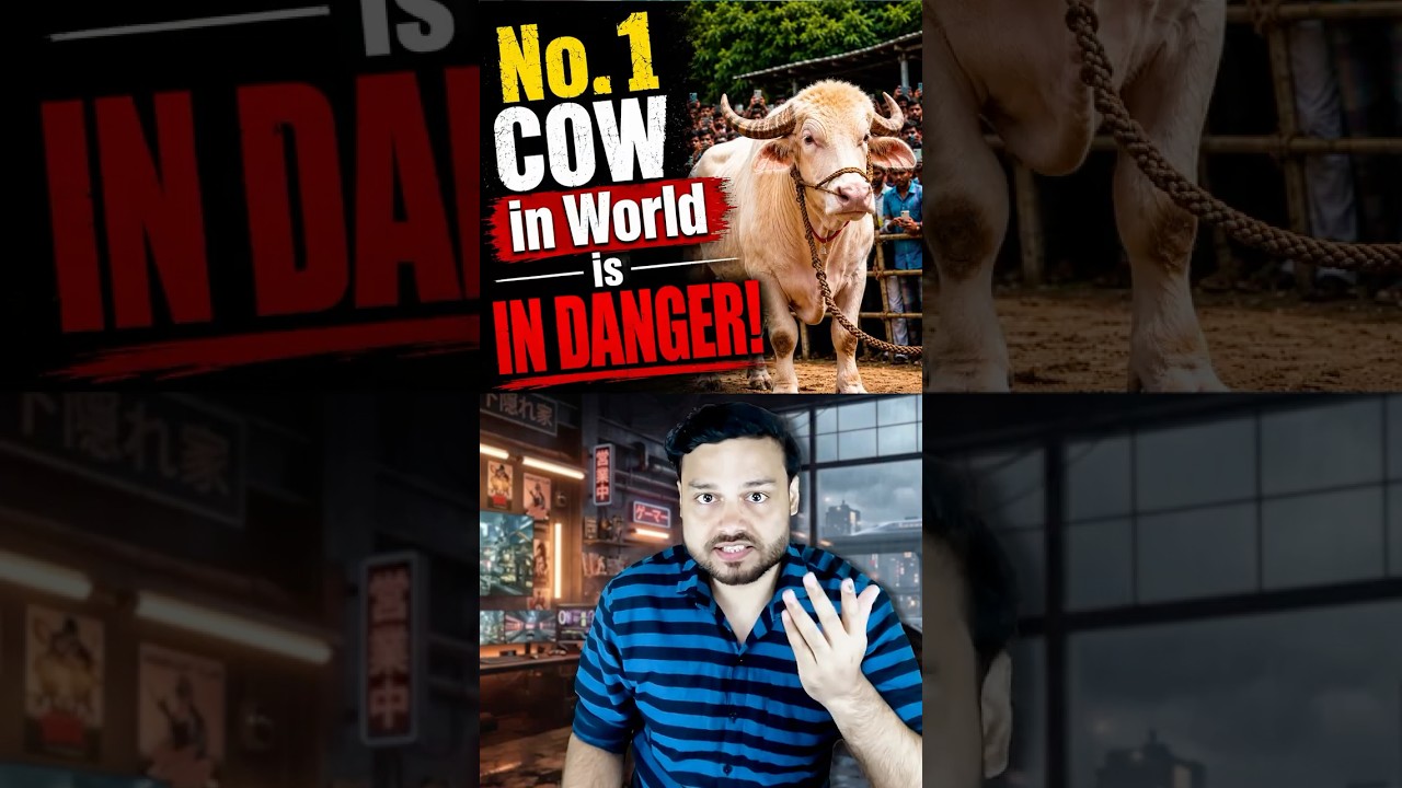 No.1 Cow in World is IN DANGER! Indian Citizens Getting EMOTIONAL After Seeing This #shorts