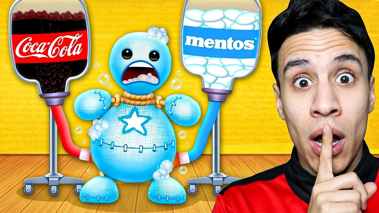 لا تجرب الكولا والمنتوس على Buddy أبدًا!! 😮💥