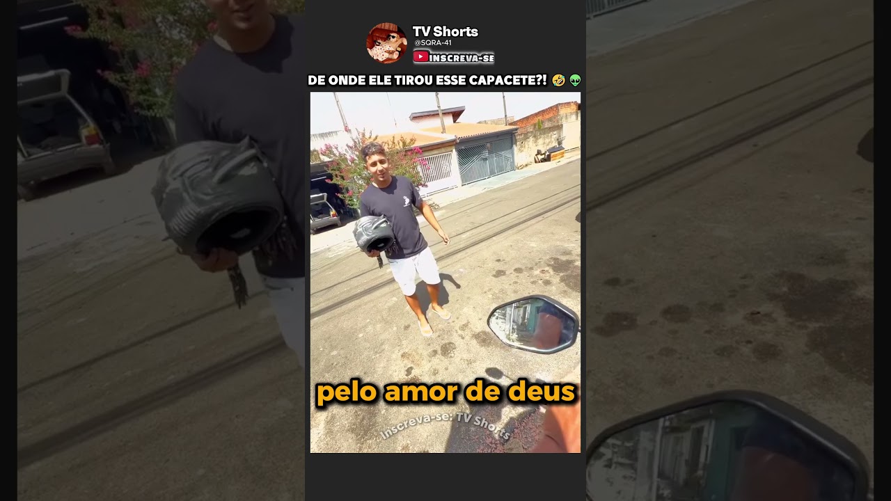 Motoboy deu carona para um Alien! 😂😱
