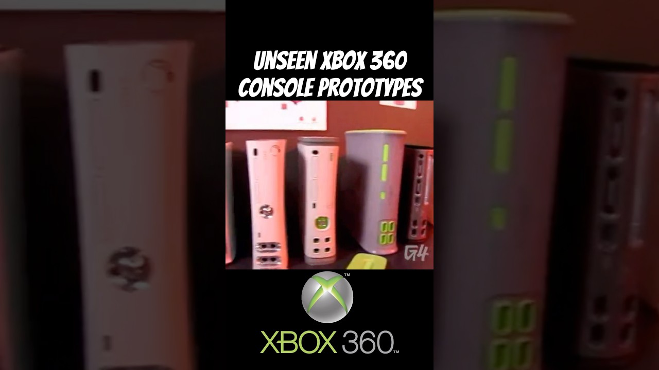 Xbox 360 Unreleased console prototypes - Published by 2000’s Internet Fever